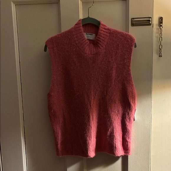 Old Navy Sweaters - Old Navy Pink Sleeveless Turtleneck Sweater